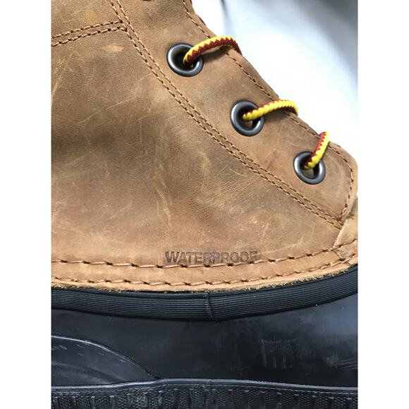 Sorel Men's 12 Waterproof Cheyanne II Lace-Up Cold Weather Duck Boots Winter - Picture 4 of 10